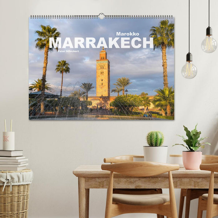 Marokko - Marrakesch (CALVENDO Wandkalender 2024)