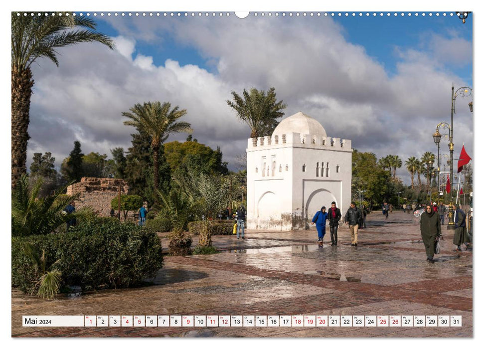 Marokko - Marrakesch (CALVENDO Wandkalender 2024)