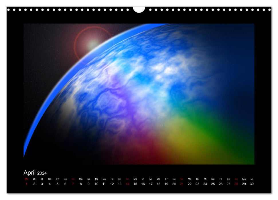 Magisches Universum (CALVENDO Wandkalender 2024)