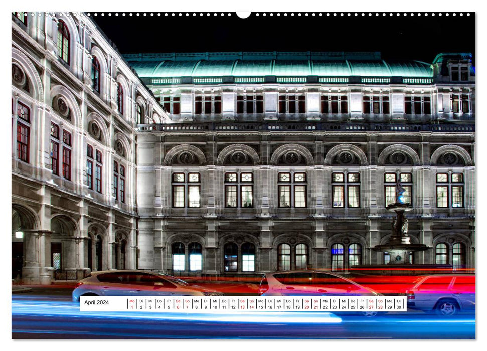 Vienna Multifaceted Metropolis (CALVENDO Wall Calendar 2024) 