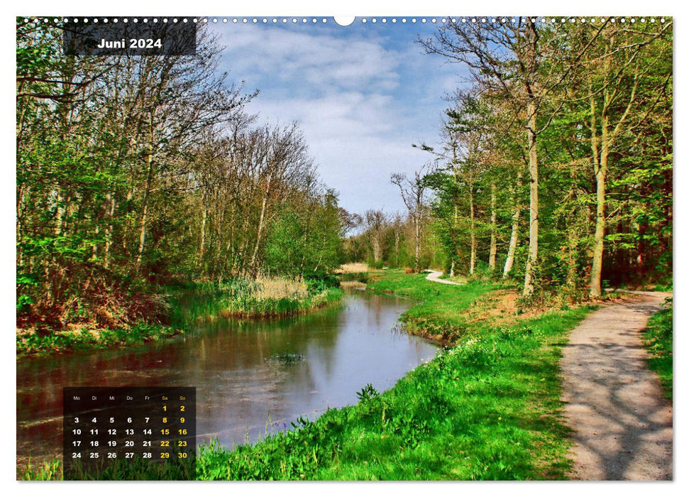 Texel island with character (CALVENDO Premium Wall Calendar 2024) 