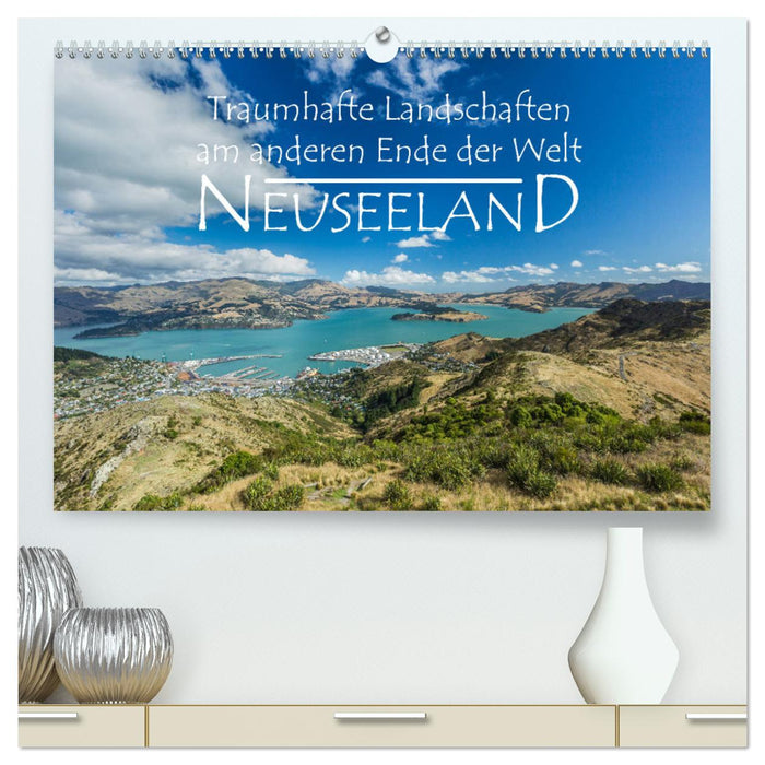 New Zealand - Fantastic landscapes at the other end of the world (CALVENDO Premium Wall Calendar 2024) 