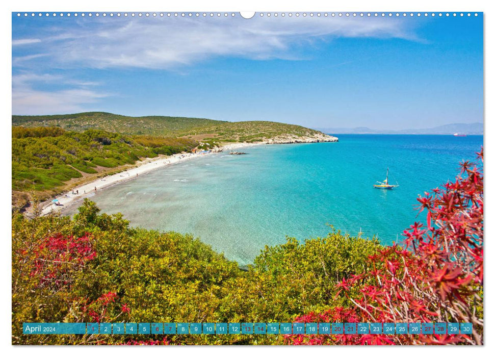Facettenreiches Sardinien (CALVENDO Wandkalender 2024)