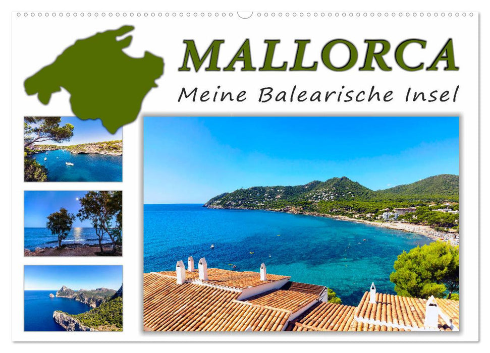 MALLORCA, Meine Balearische Insel (CALVENDO Wandkalender 2024)