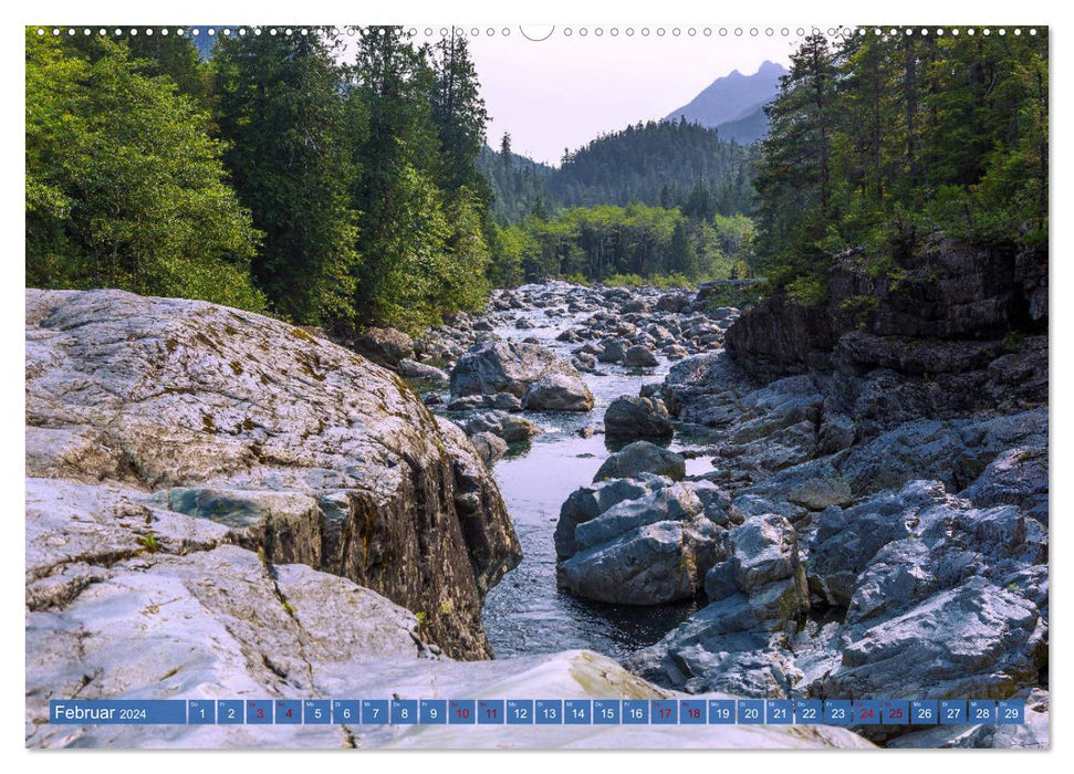 Landschaften Kanadas (CALVENDO Premium Wandkalender 2024)