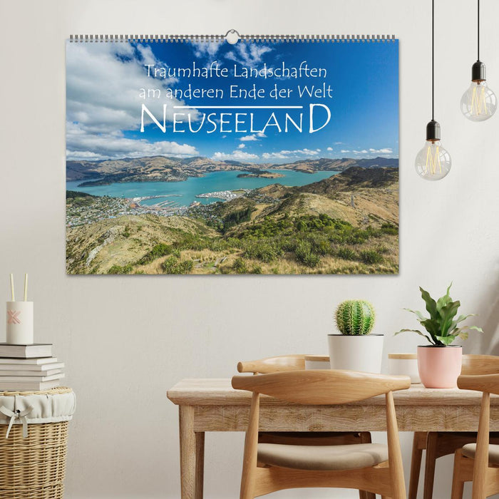 New Zealand - Fantastic landscapes at the other end of the world (CALVENDO wall calendar 2024) 