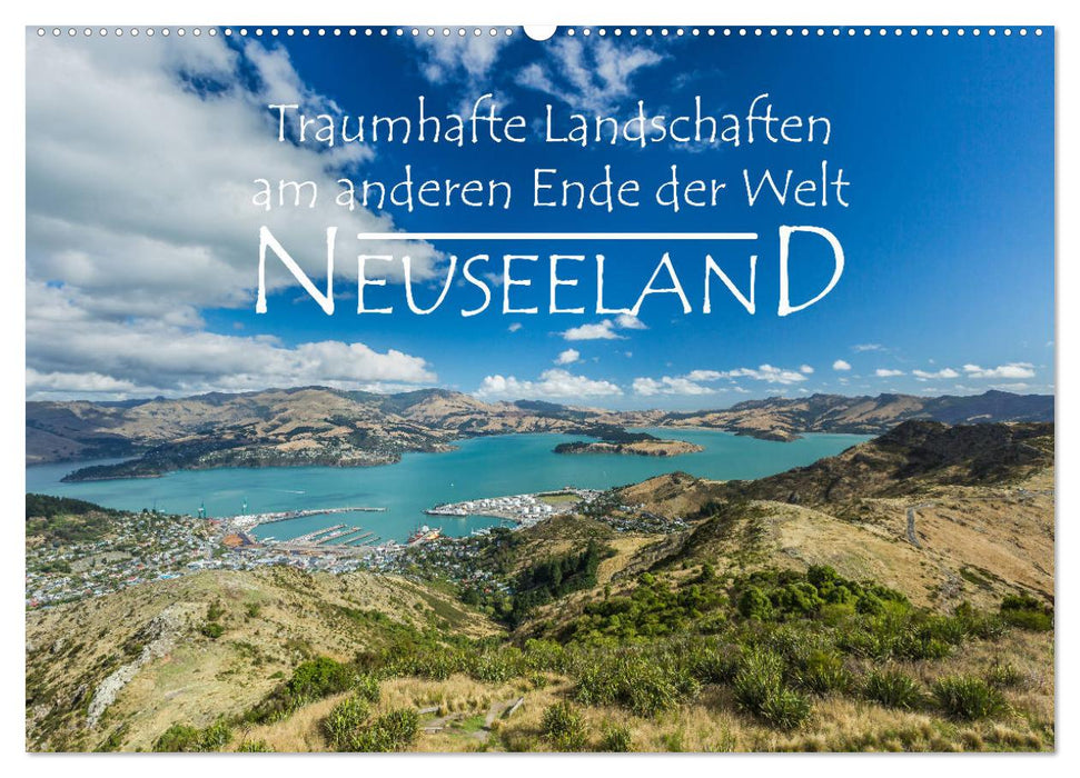 New Zealand - Fantastic landscapes at the other end of the world (CALVENDO wall calendar 2024) 