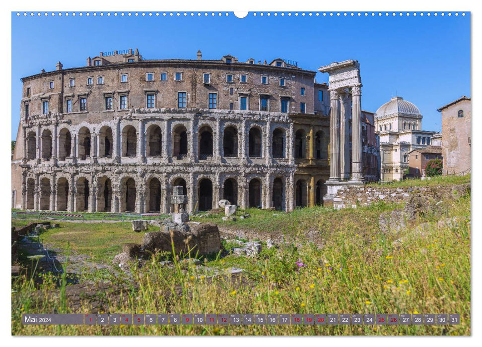 Zeitloses Rom (CALVENDO Premium Wandkalender 2024)