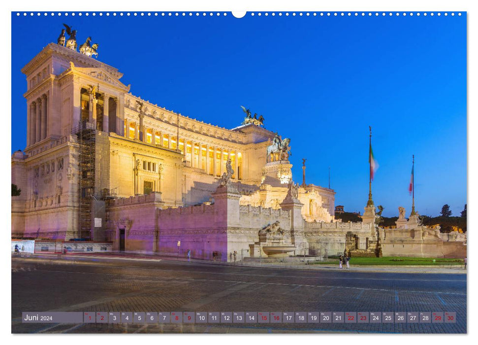 Zeitloses Rom (CALVENDO Premium Wandkalender 2024)