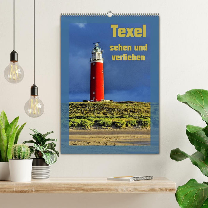 See and fall in love with Texel (CALVENDO wall calendar 2024) 