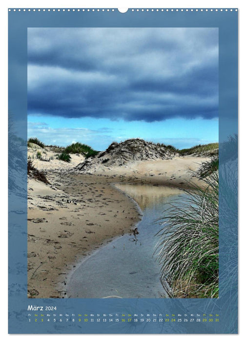 See and fall in love with Texel (CALVENDO wall calendar 2024) 