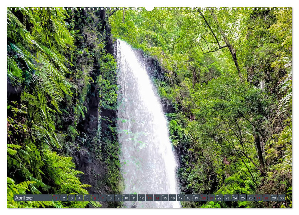 La Palma - Green dream island in the Atlantic (CALVENDO Premium Wall Calendar 2024) 