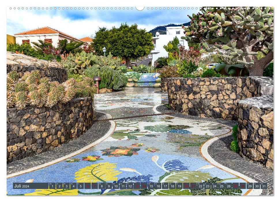 La Palma - Green dream island in the Atlantic (CALVENDO Premium Wall Calendar 2024) 