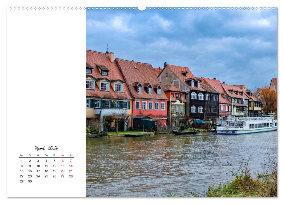 Reiseziel Bamberg (CALVENDO Wandkalender 2024)