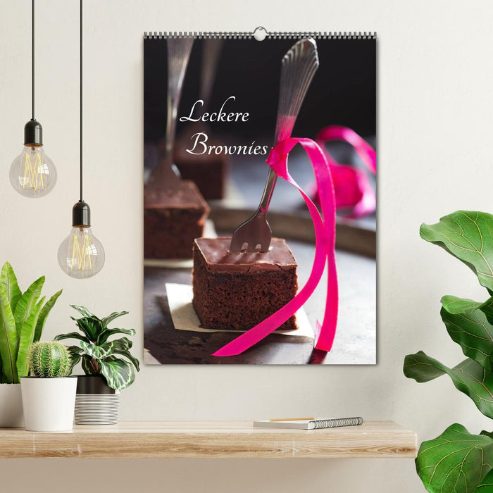 Delicious brownies (CALVENDO wall calendar 2024) 