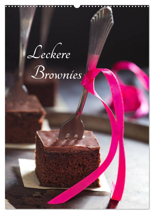 Leckere Brownies (CALVENDO Wandkalender 2024)