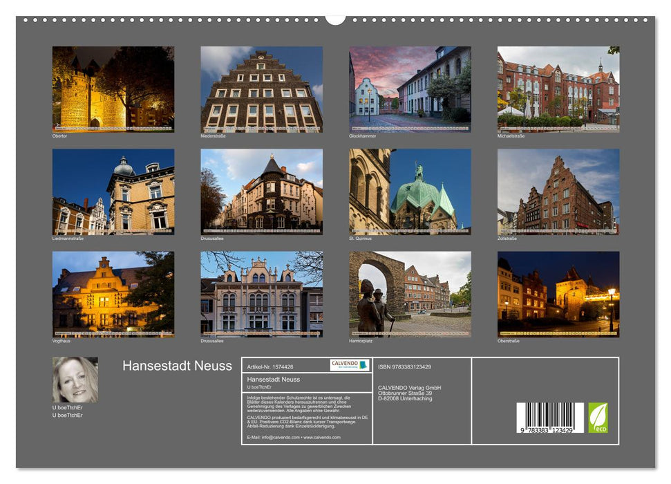Hansestadt Neuss (CALVENDO Premium Wandkalender 2024)