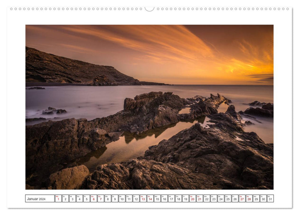 Lanzarote - Naturwunder im Atlantik (CALVENDO Premium Wandkalender 2024)
