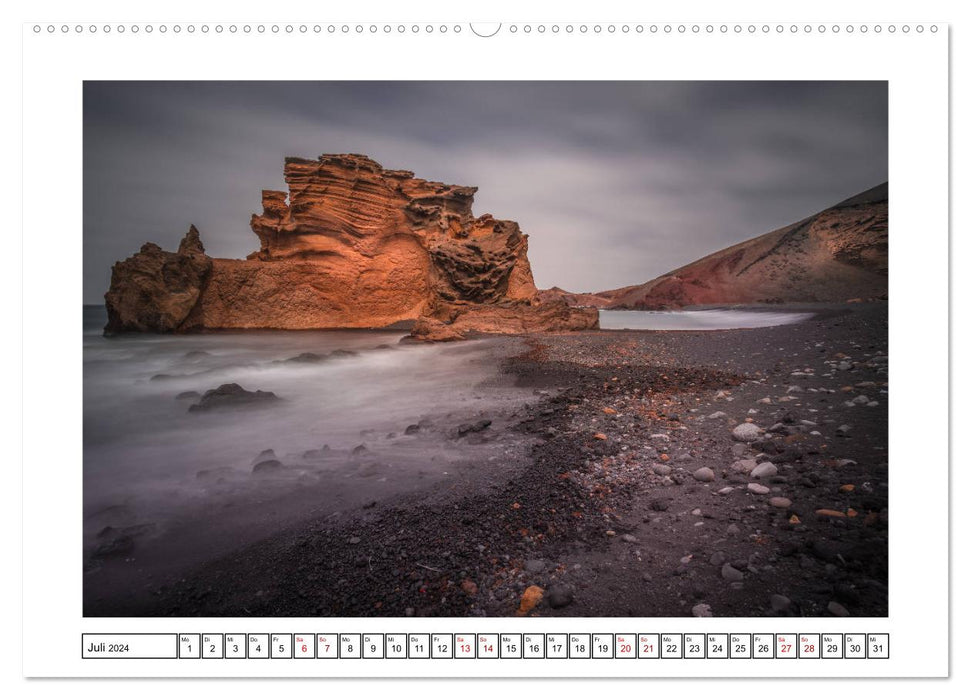 Lanzarote - Naturwunder im Atlantik (CALVENDO Premium Wandkalender 2024)