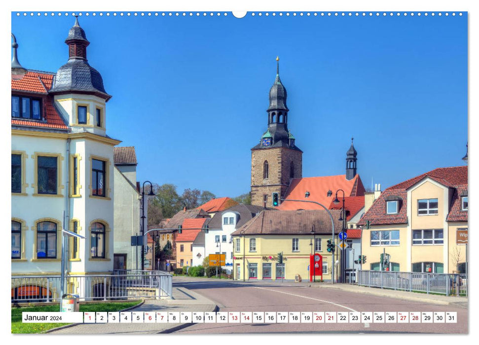 Copper City Hettstedt (Calvendo Premium Calendrier mural 2024) 