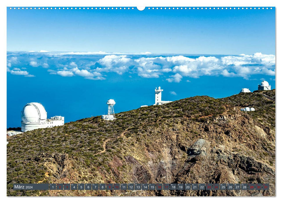 La Palma - Green dream island in the Atlantic (CALVENDO wall calendar 2024) 