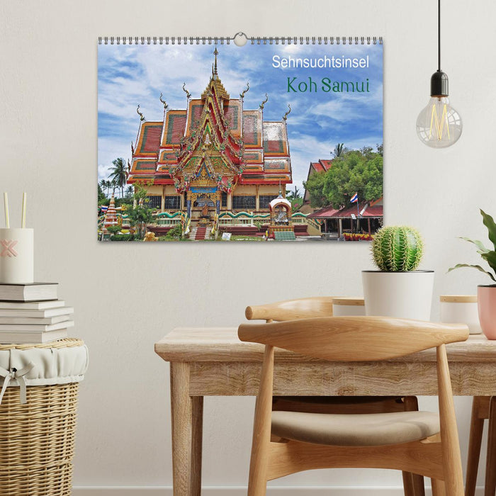 Longing Island Koh Samui (CALVENDO Wall Calendar 2024) 