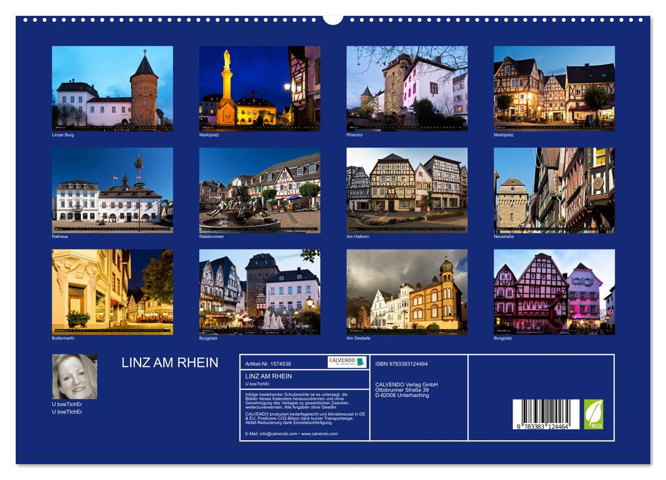 LINZ AM RHEIN (CALVENDO Premium Wall Calendar 2024) 