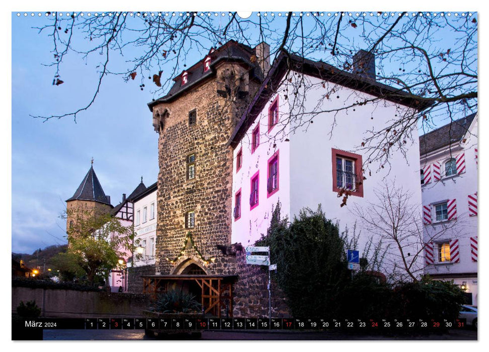 LINZ AM RHEIN (CALVENDO Premium Wall Calendar 2024) 