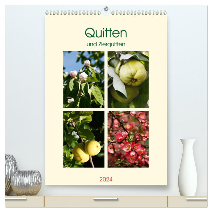 Quinces and ornamental quinces (CALVENDO Premium wall calendar 2024) 