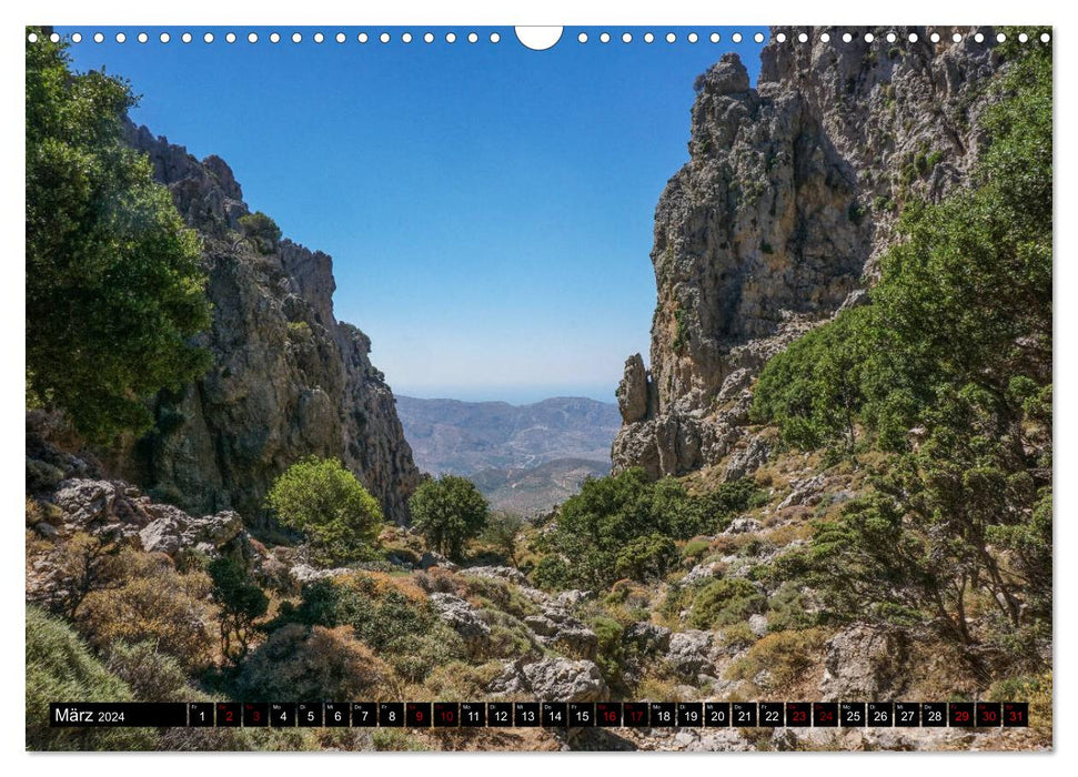 Kretas wilder Süden (CALVENDO Wandkalender 2024)