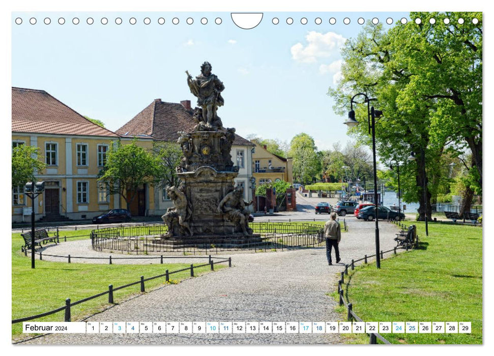 Rathenow - Grüne Stadt an der Havel (CALVENDO Wandkalender 2024)