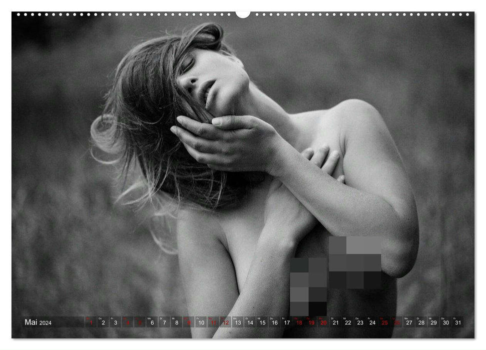 You are beautiful - Sensual nude photographs (CALVENDO wall calendar 2024) 