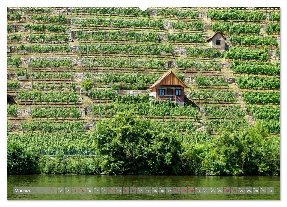 Weinberghäuschen - Schutz- und Werkzeughaus für den Weingärtner (CALVENDO Premium Wandkalender 2024)