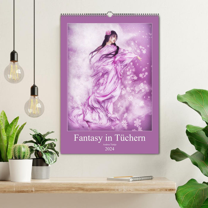 Fantasy in cloths (CALVENDO wall calendar 2024) 