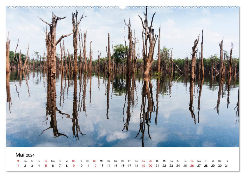 Mythos Amazonas - Naturparadies Brasiliens (CALVENDO Premium Wandkalender 2024)