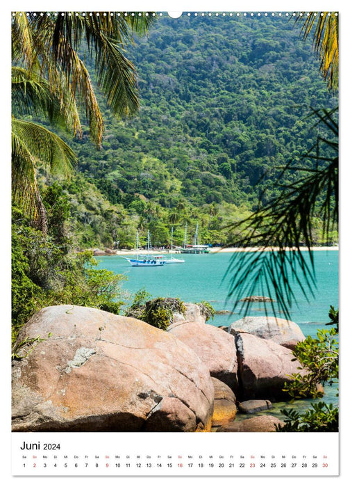 Pure Brazil - nature experiences (CALVENDO Premium Wall Calendar 2024) 