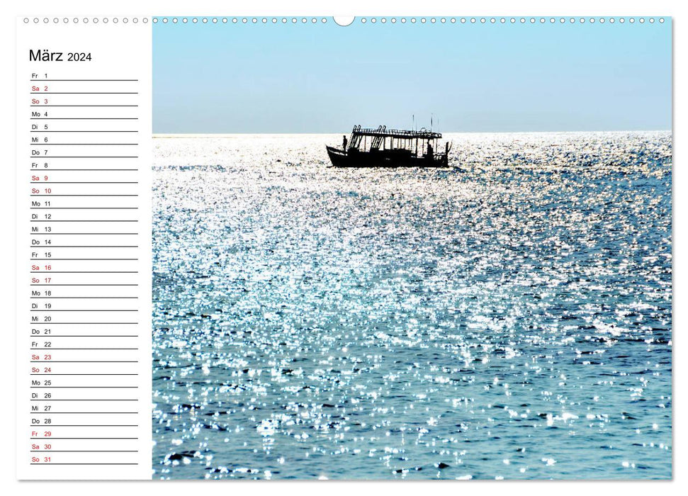 The Maldives are so beautiful (CALVENDO Premium Wall Calendar 2024) 