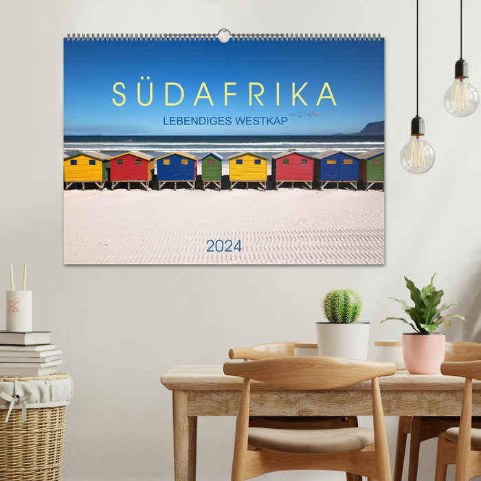 South Africa - Vibrant Western Cape (CALVENDO Wall Calendar 2024) 