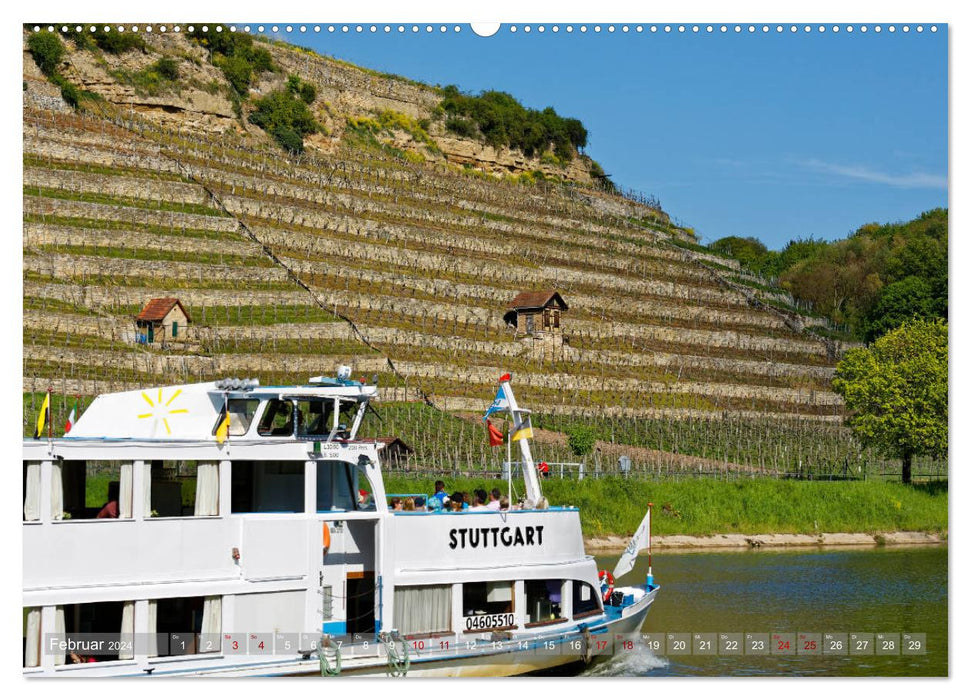 Vineyard cottage - shelter and tool house for the wine gardener (CALVENDO wall calendar 2024) 