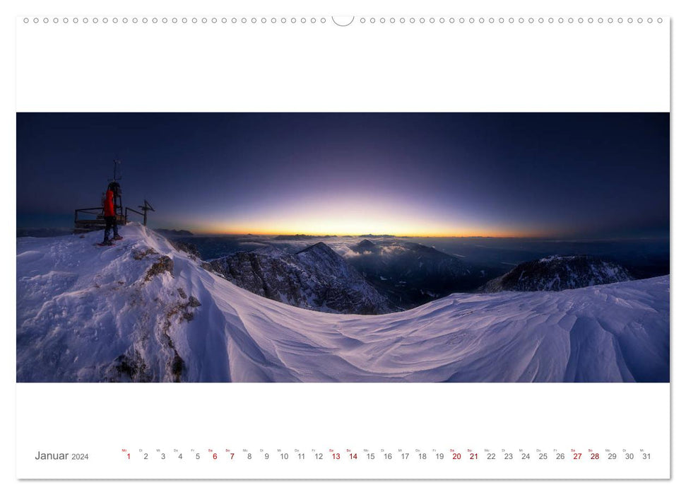 BergBlicke! (CALVENDO Premium Wandkalender 2024)