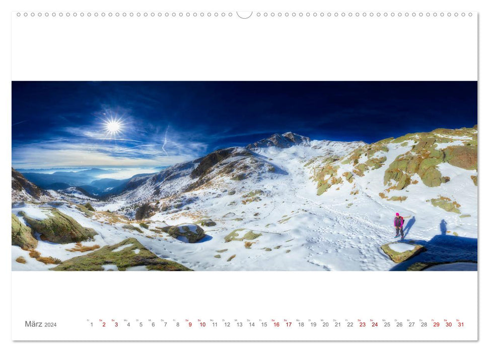 BergBlicke! (CALVENDO Premium Wandkalender 2024)