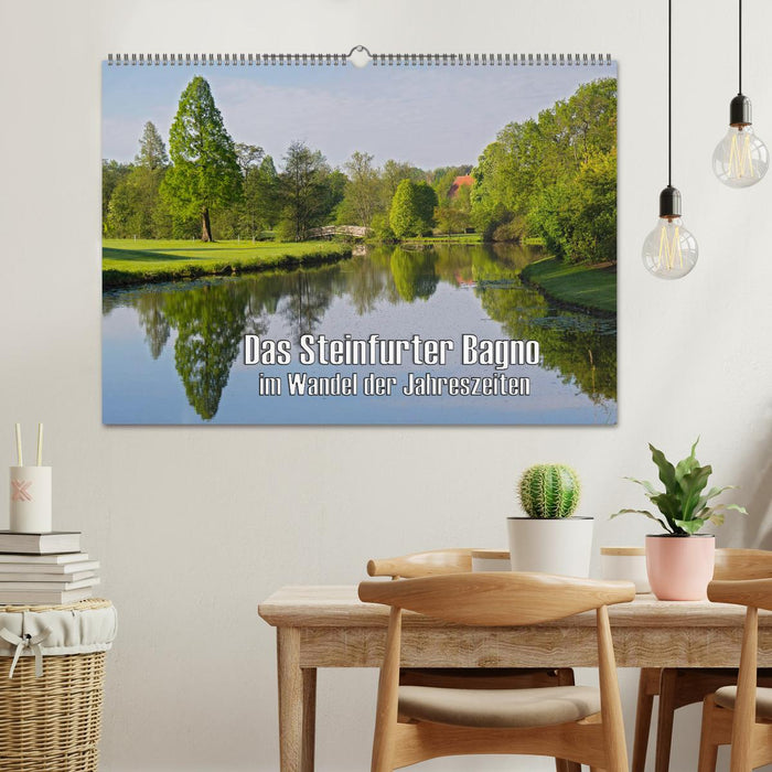 The Steinfurter Bagno through the seasons (CALVENDO wall calendar 2024) 