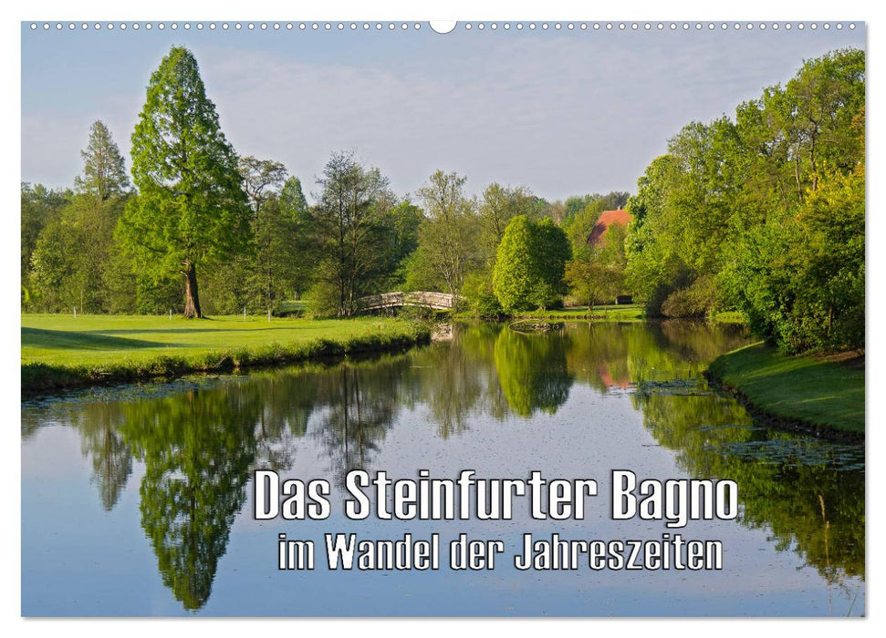The Steinfurter Bagno through the seasons (CALVENDO wall calendar 2024) 