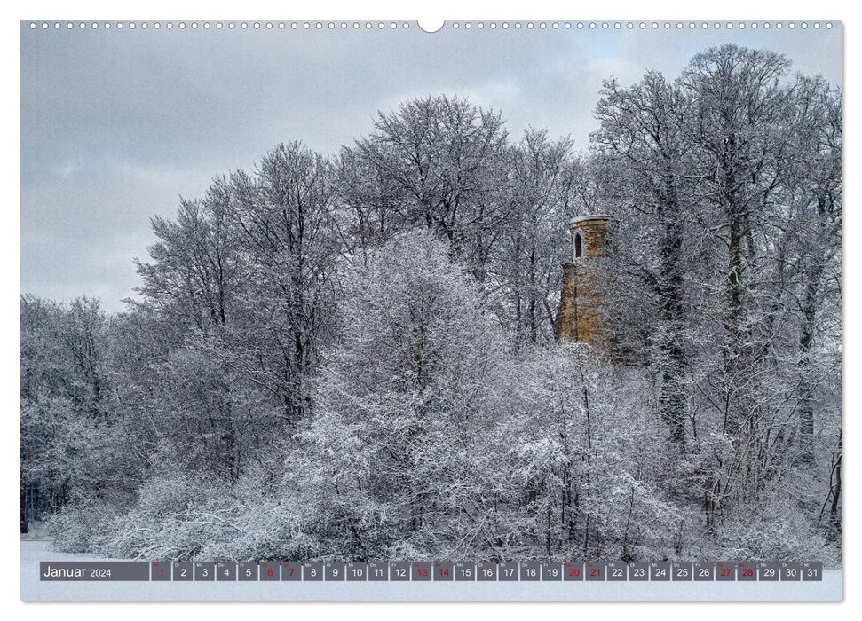 The Steinfurter Bagno through the seasons (CALVENDO wall calendar 2024) 