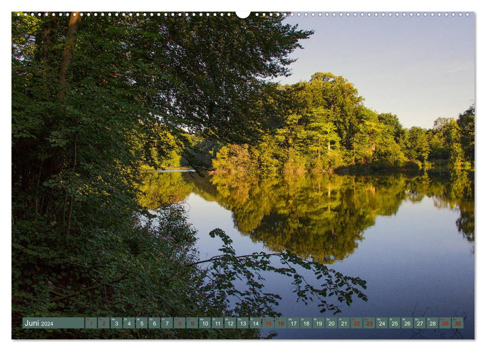 The Steinfurter Bagno through the seasons (CALVENDO wall calendar 2024) 