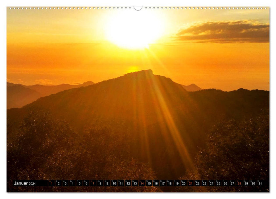 Corsica's wild north. GR20 Impressions (CALVENDO Premium Wall Calendar 2024) 