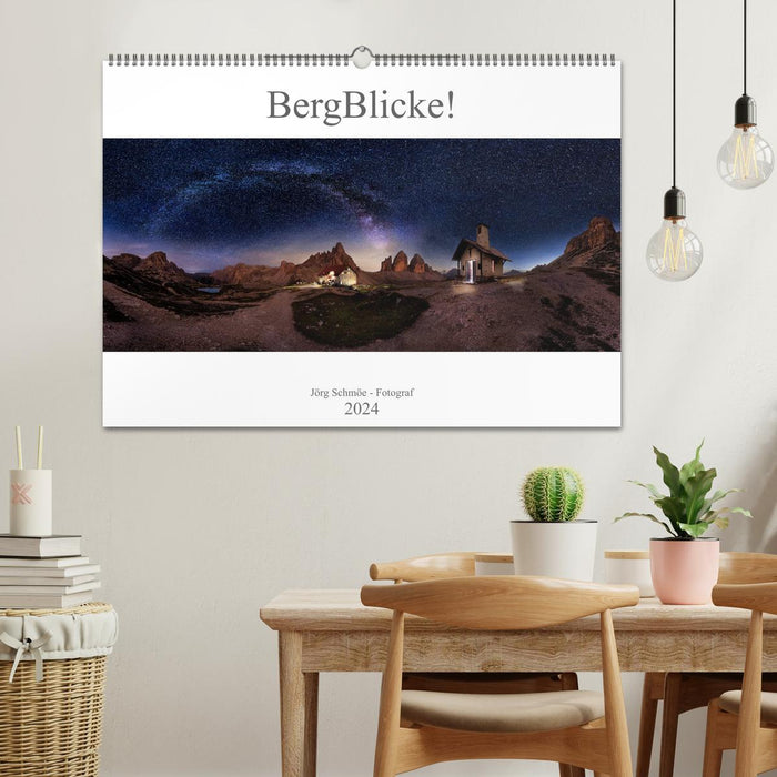 BergBlicke! (CALVENDO Wandkalender 2024)