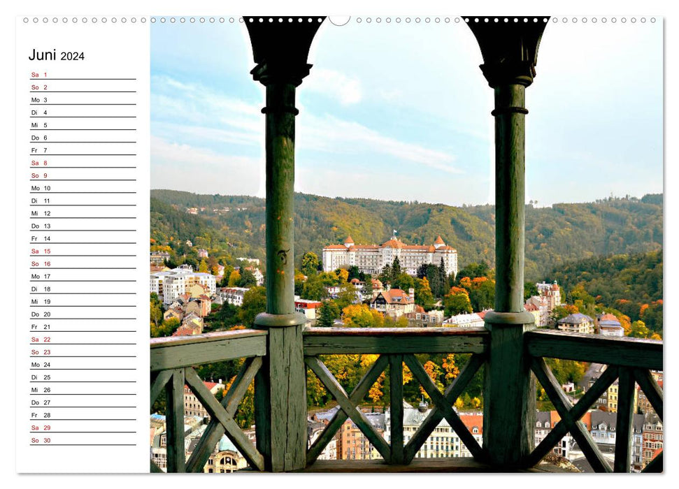 Karlovy Vary Health Resort (CALVENDO Wall Calendar 2024) 