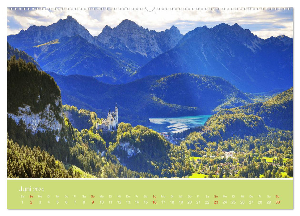 Where the Allgäu is most beautiful (CALVENDO wall calendar 2024) 