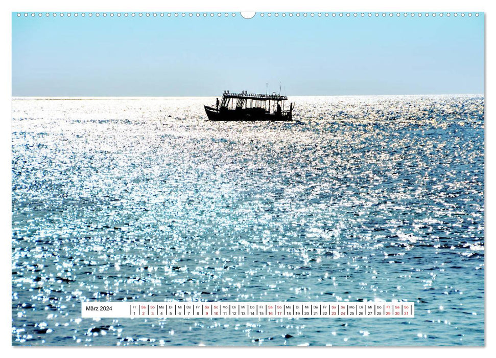 The Maldives are so beautiful (CALVENDO wall calendar 2024) 